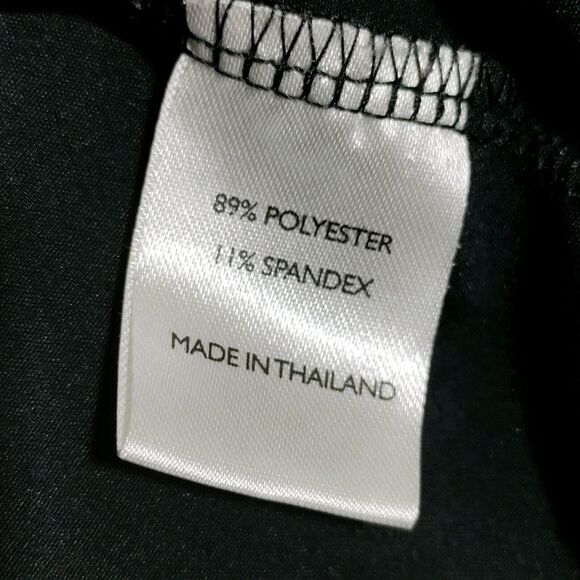 Black Clover Hooded Jacket Mens MEDIUM Black Full Zip TOP GOLF Logo Embroidered - Picture 16 of 16